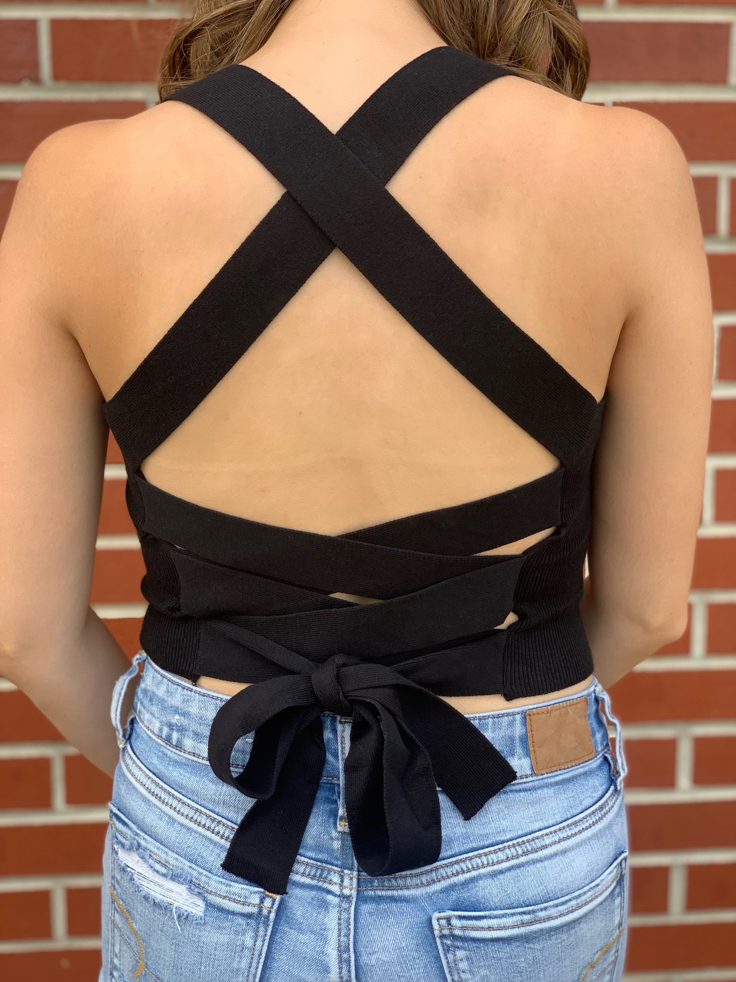 Don’t Cross Me Knit Cami Top