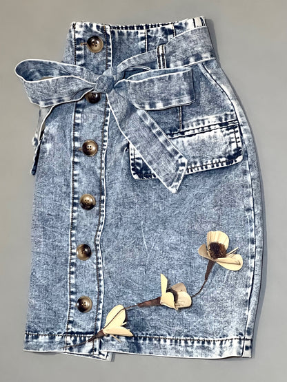 Adore You Denim Mini Skirt