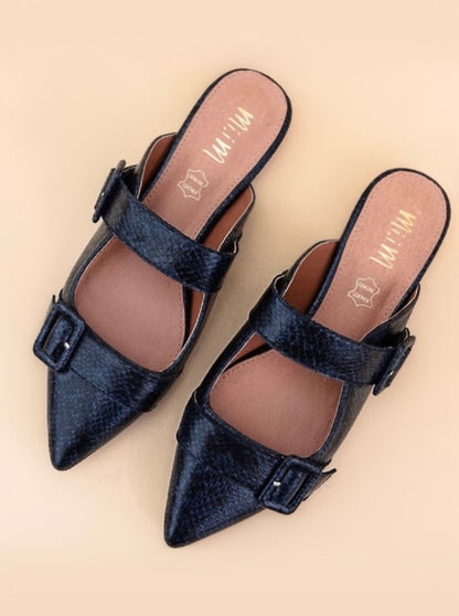 Hannah Pointed Toe Mule